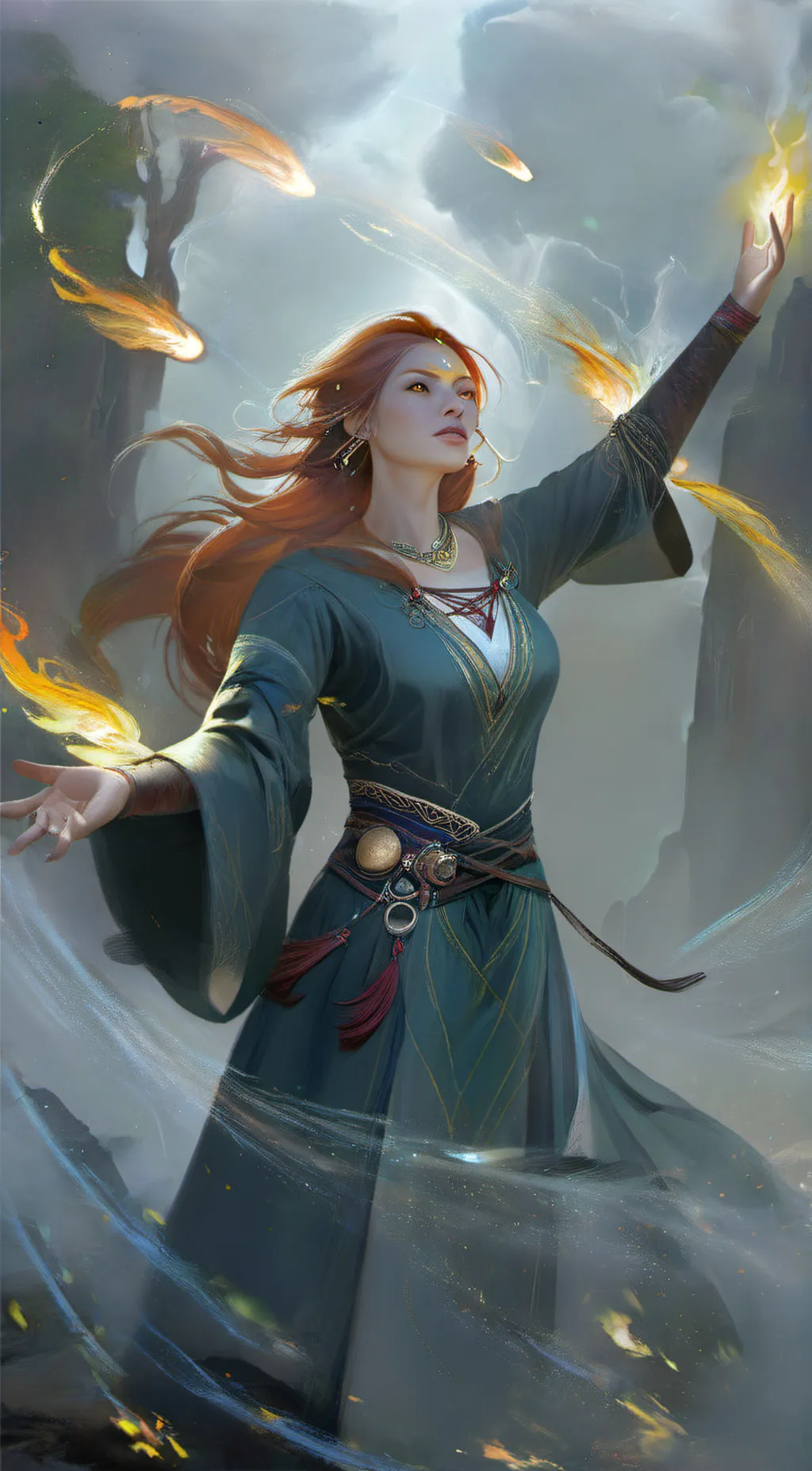 ai character: Vilvie background