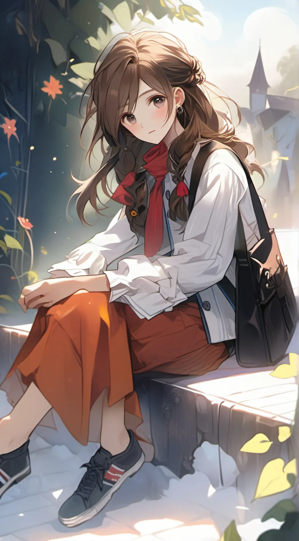 ai character: Chris  background