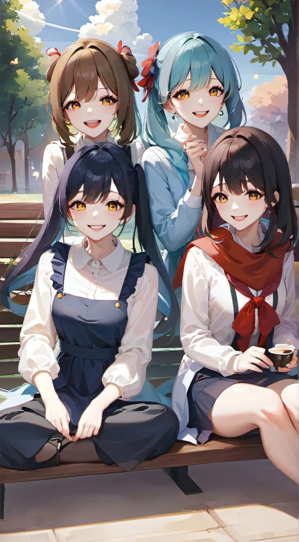 ai character: Sisters background