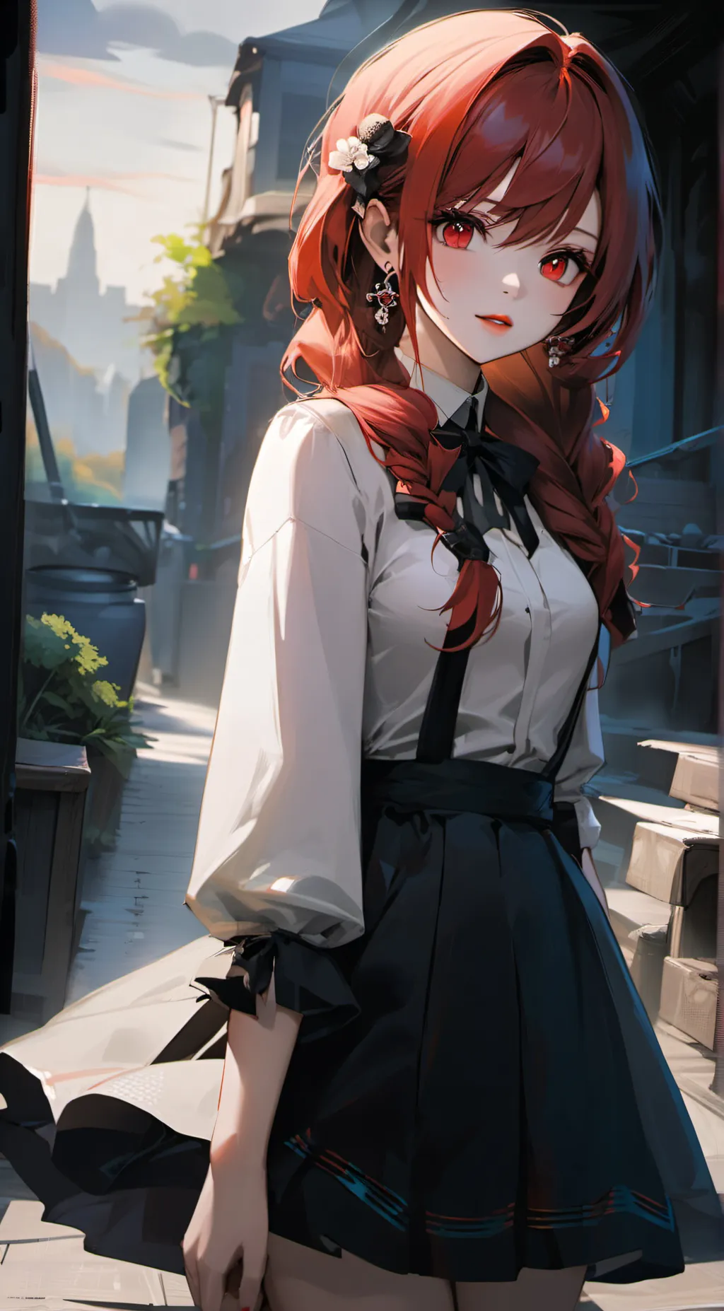 ai character: mha twin Karish background