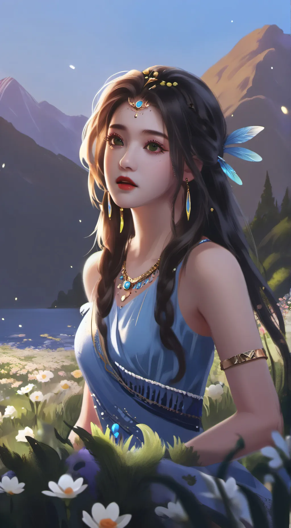 ai character: Yanah. Lee background