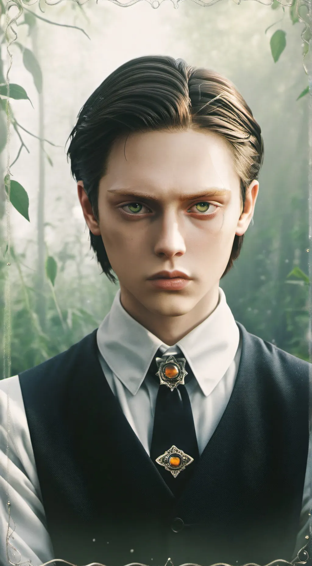 ai character: Pien. background