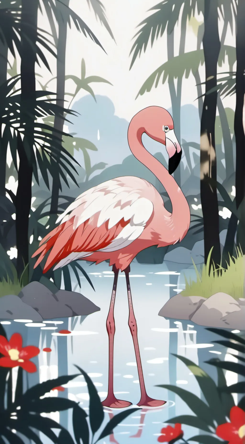 Talkie AI - Chat with Talking flamingo
