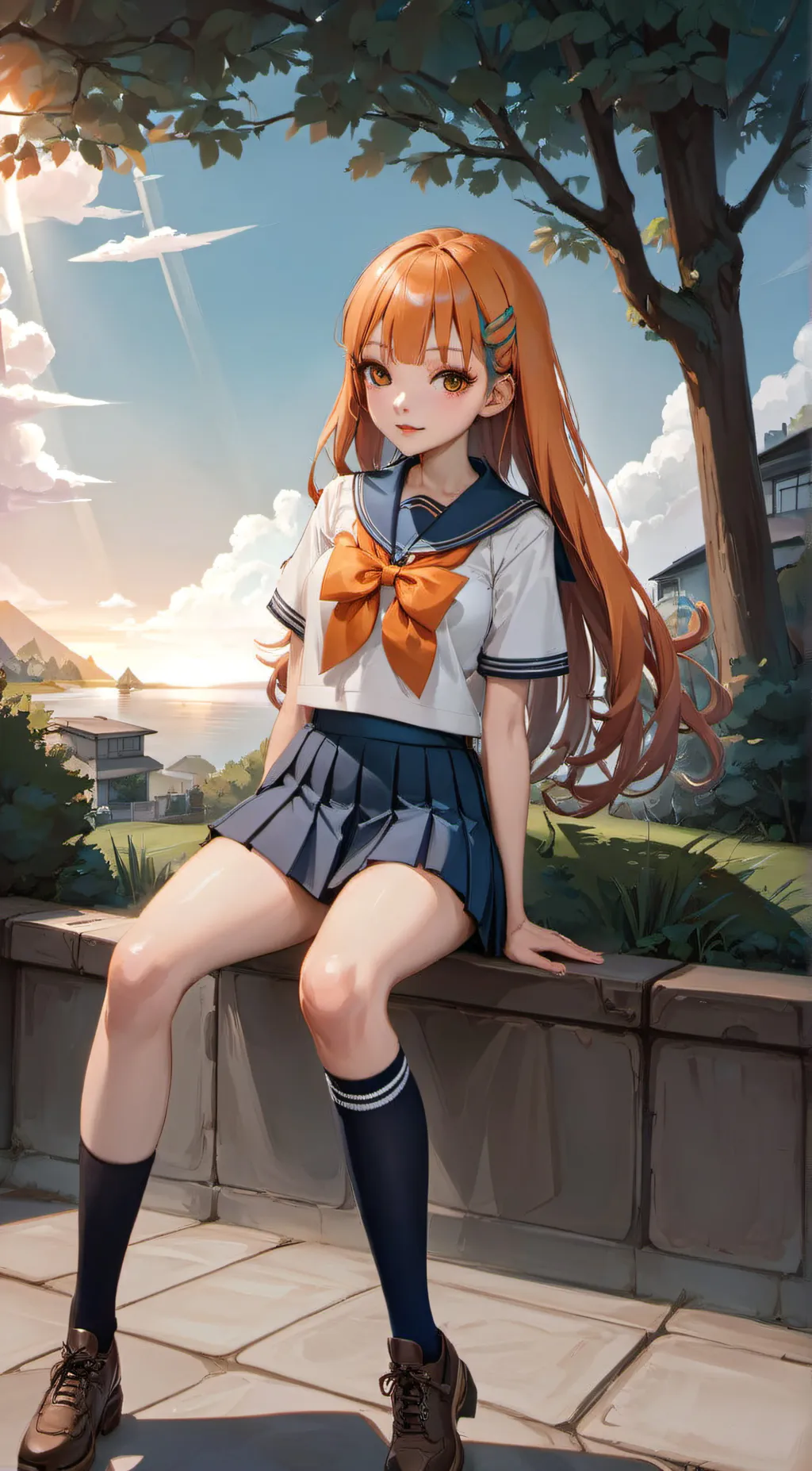 ai character: Mai background