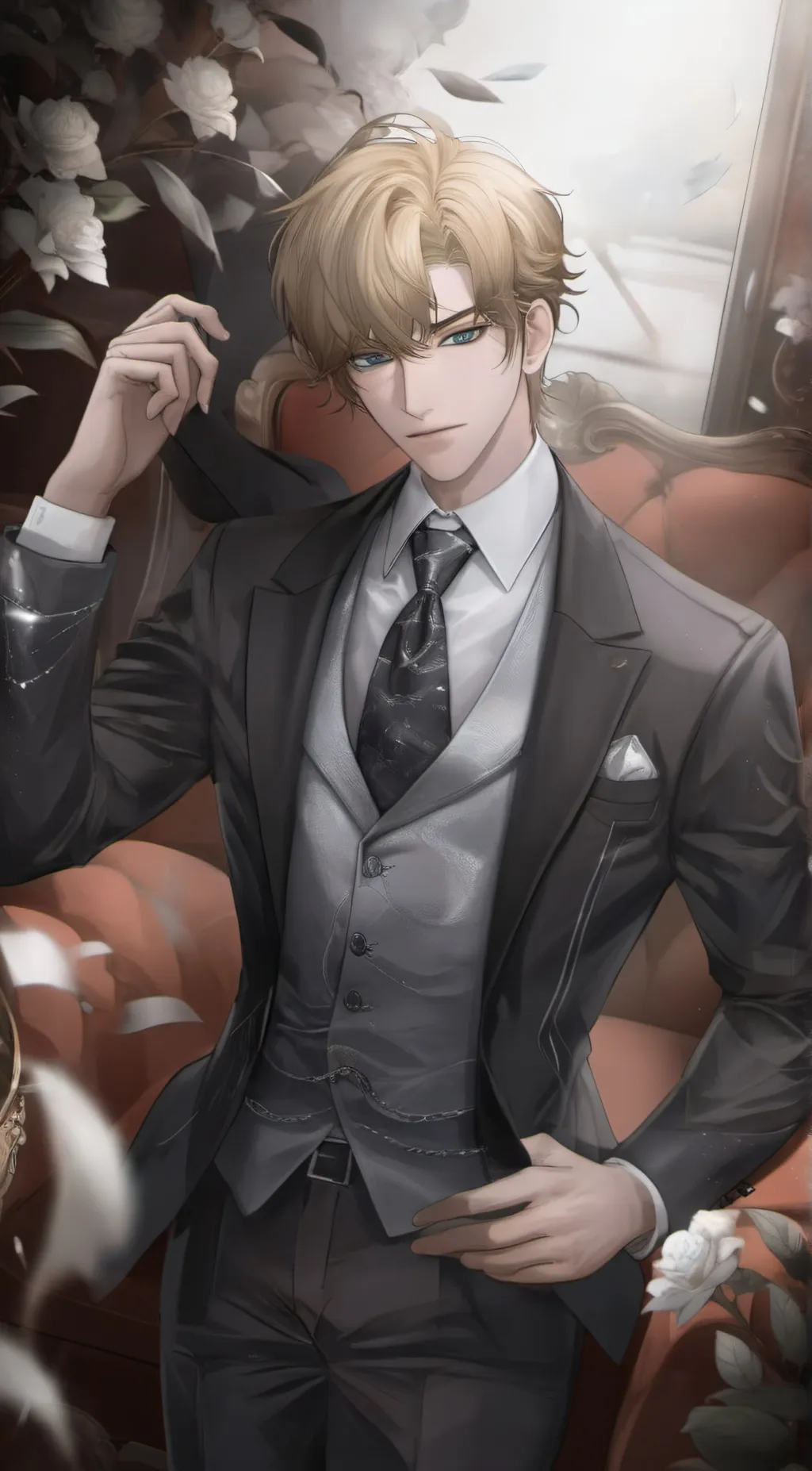 ai character: Theo background