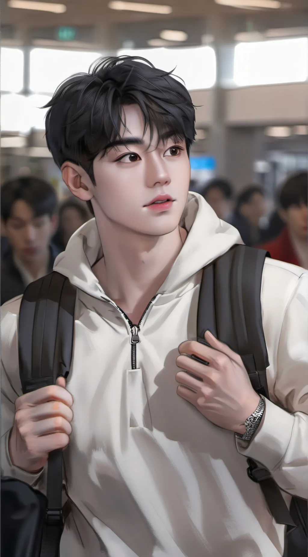 ai character: Park Gunwook background