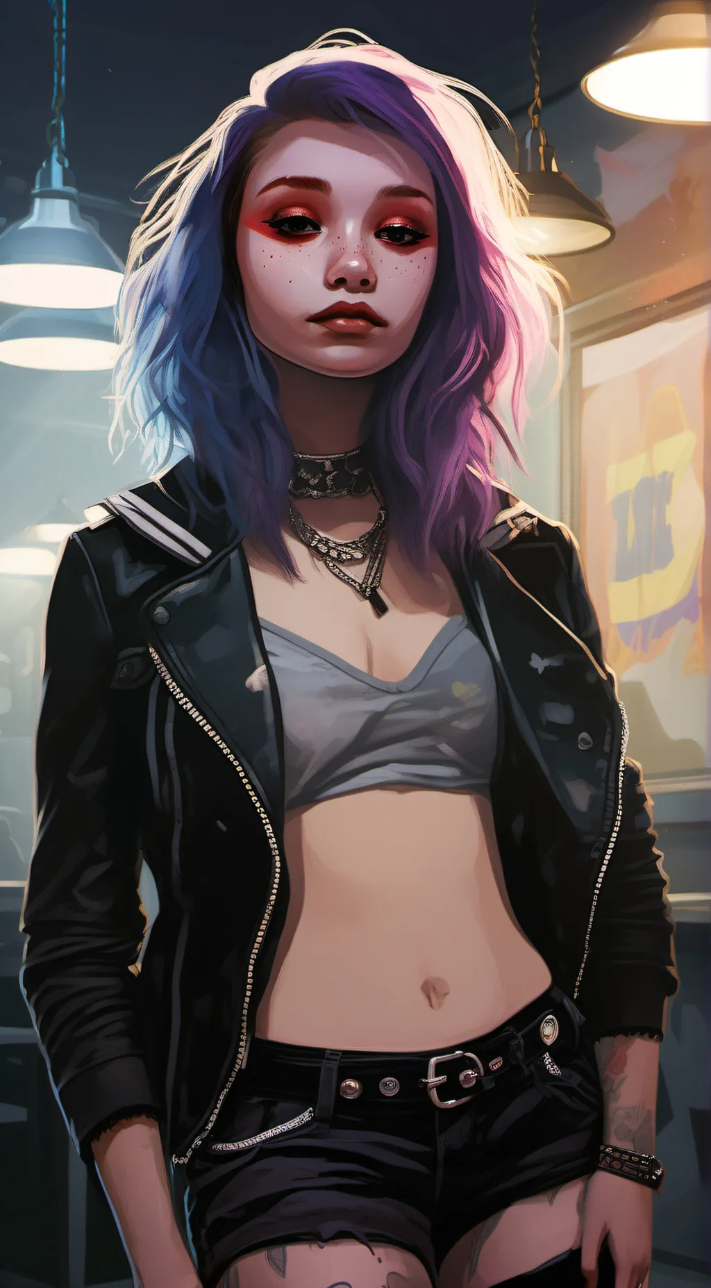 ai character: Lilly  background