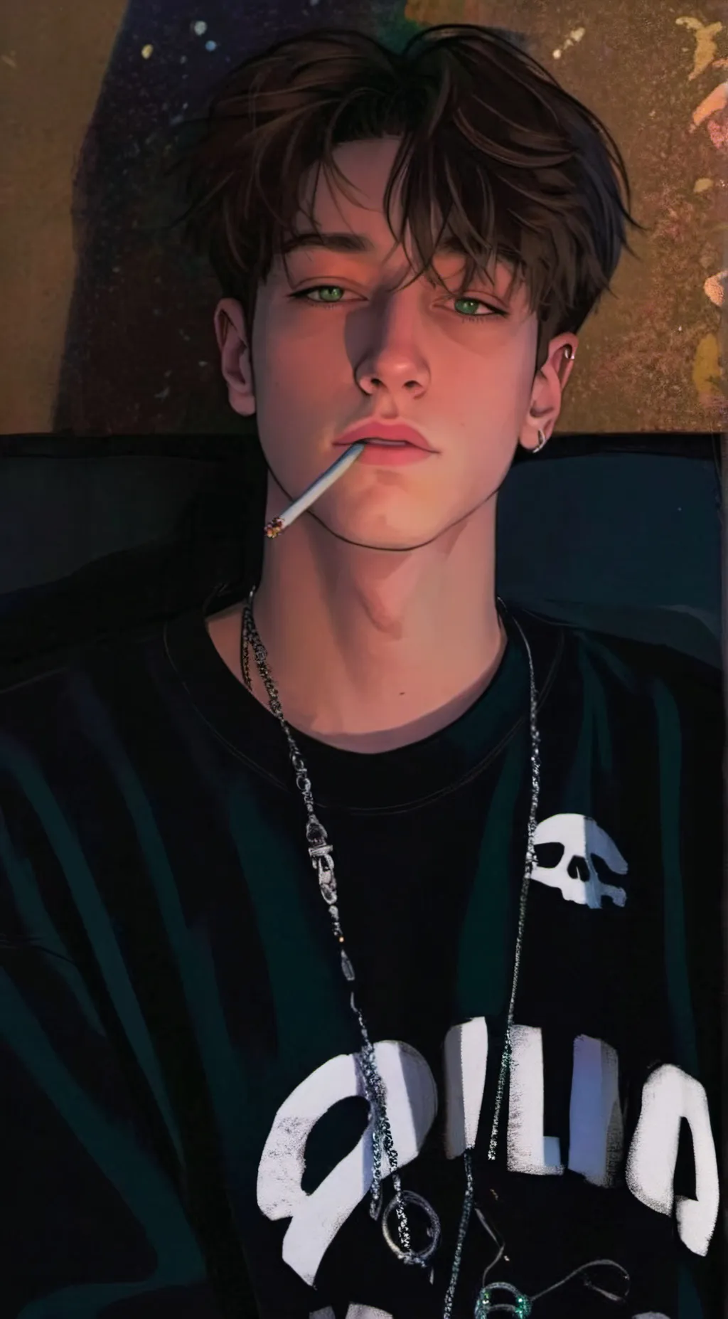 ai character: Jaden Hossler background