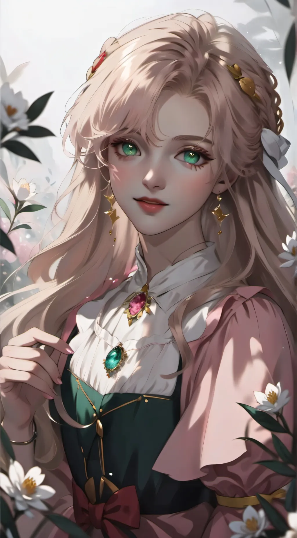 ai character: Rose''',~*^^ background