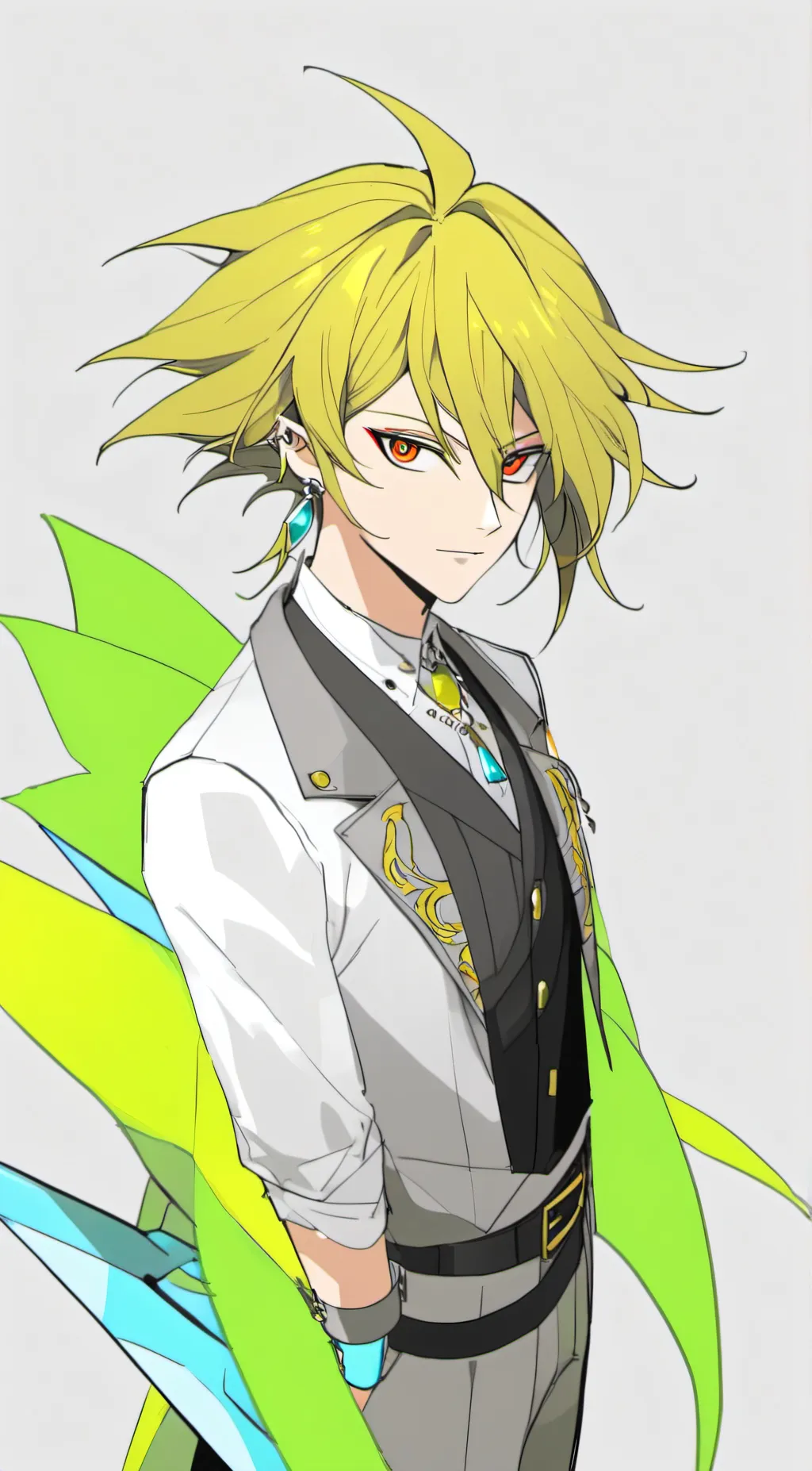 ai character: Yugioh rpg background