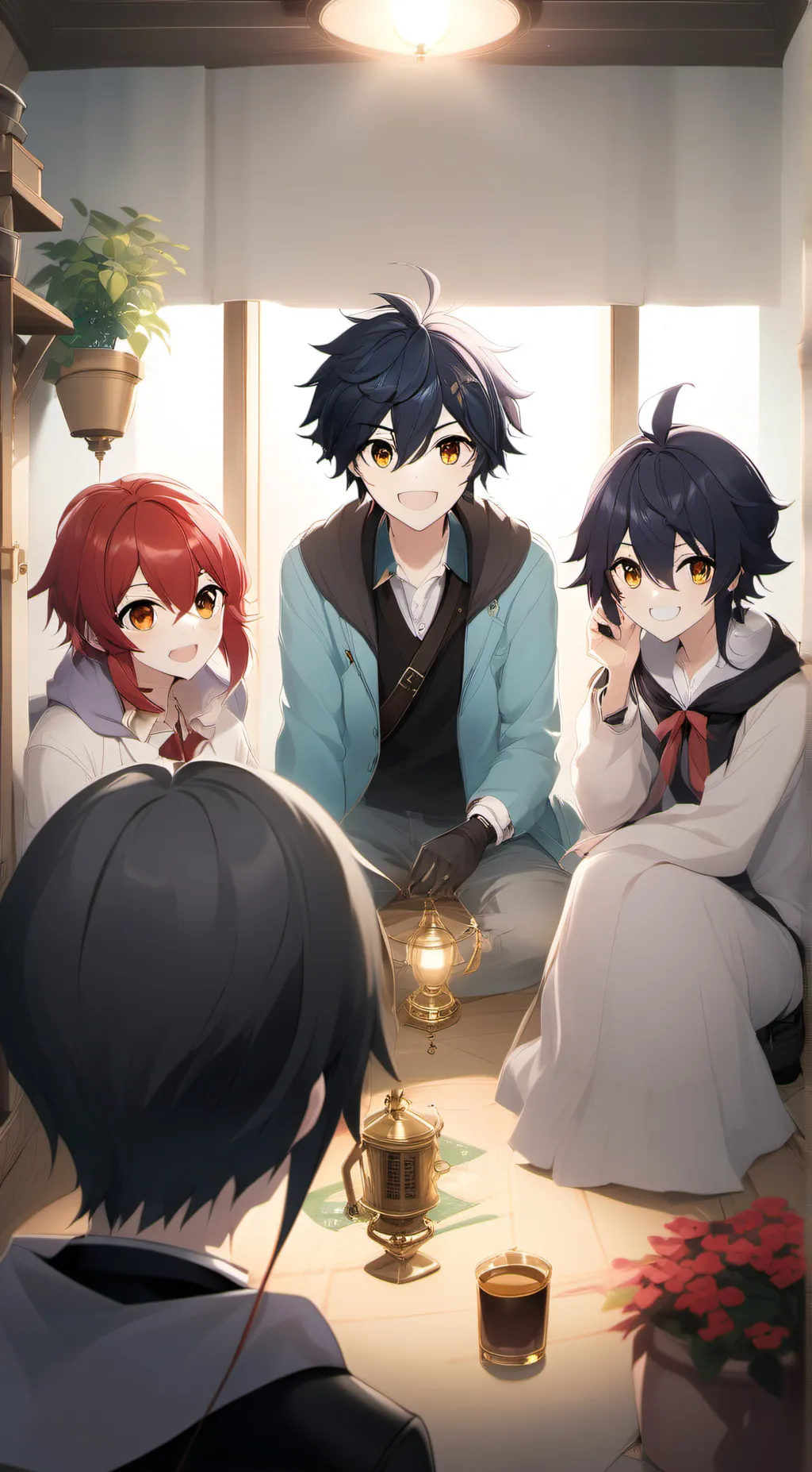 ai character: Anemo boy’s background