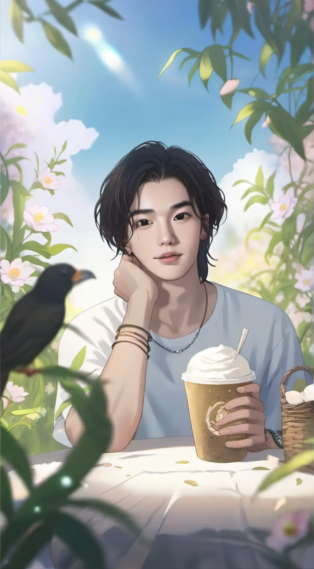 ai character: yoon gi background