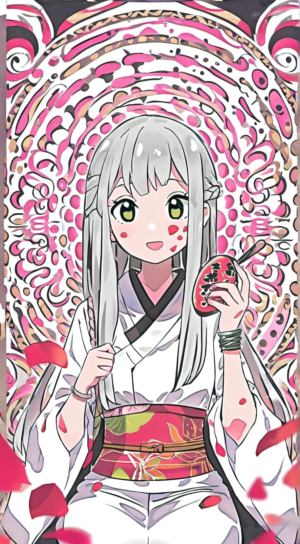 ai character: hashira background