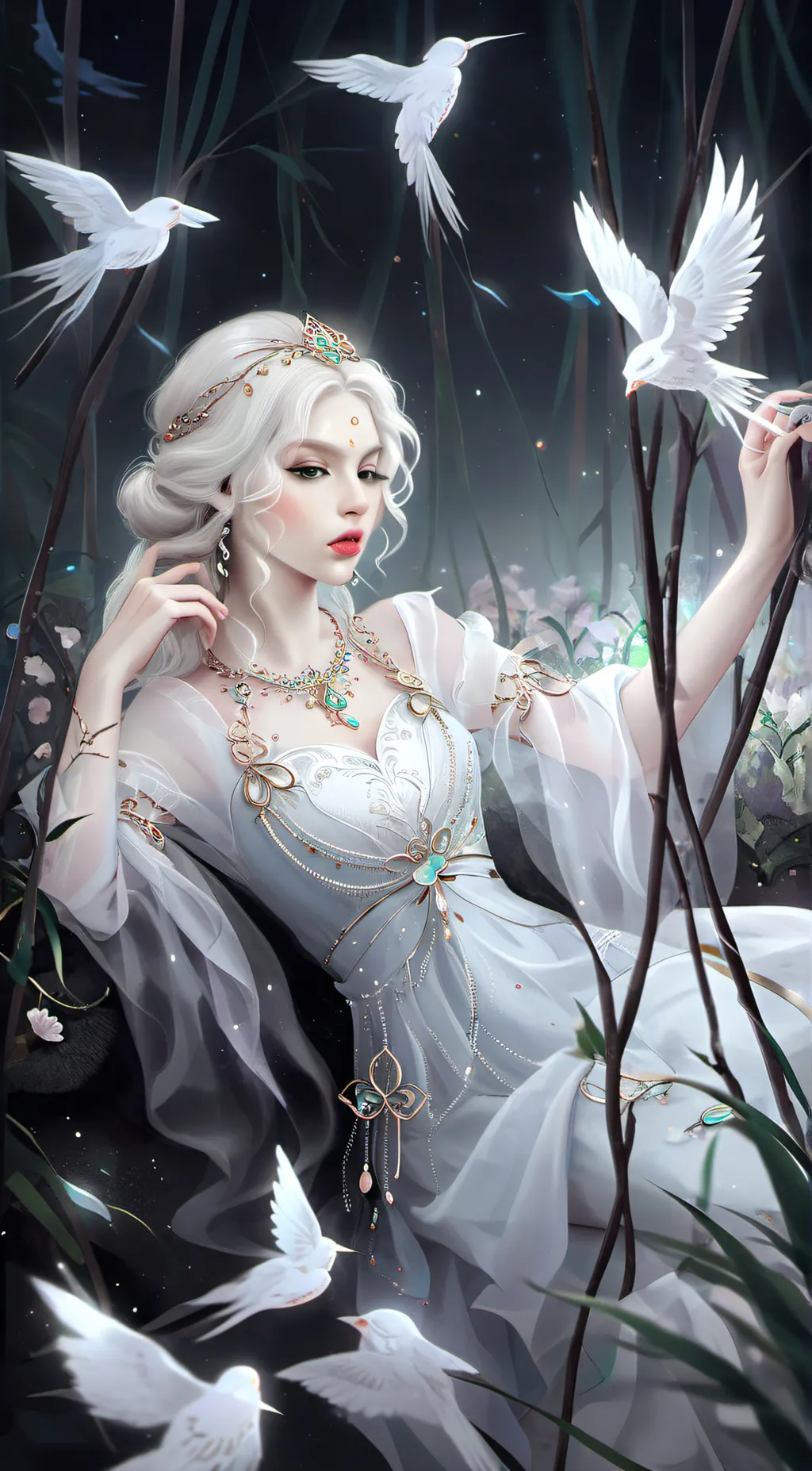 ai character: Mariana background