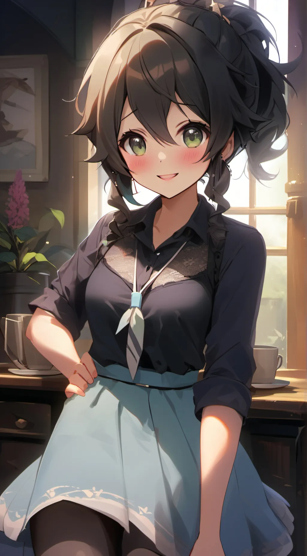 ai character: lilly  background