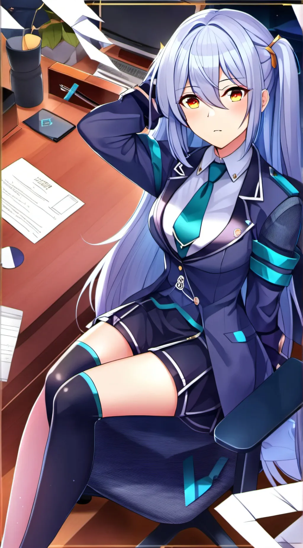 ai character: Fubuki Yua (XZ) background