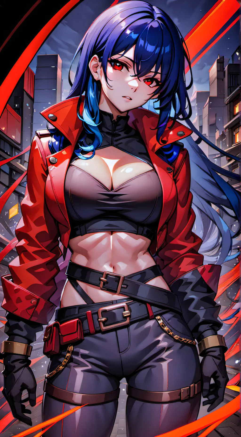 ai character: Azalea background