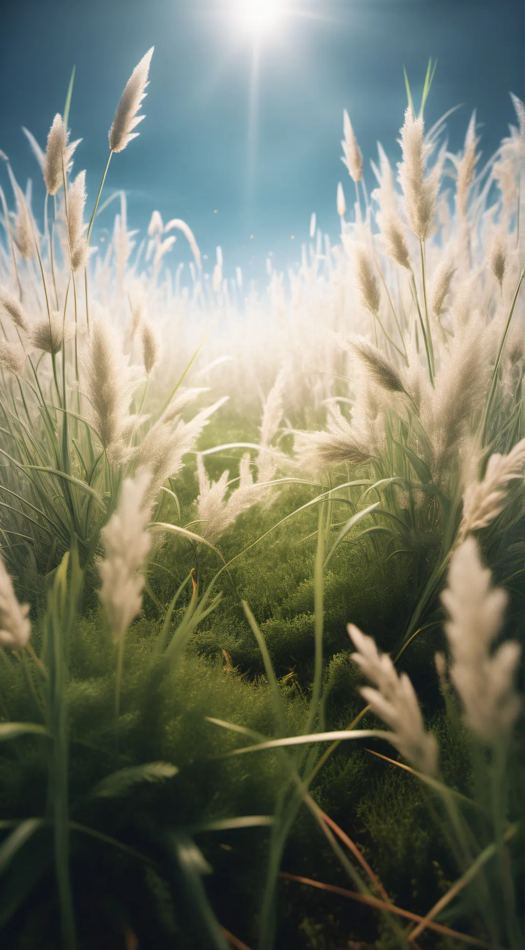 ai character: grass background