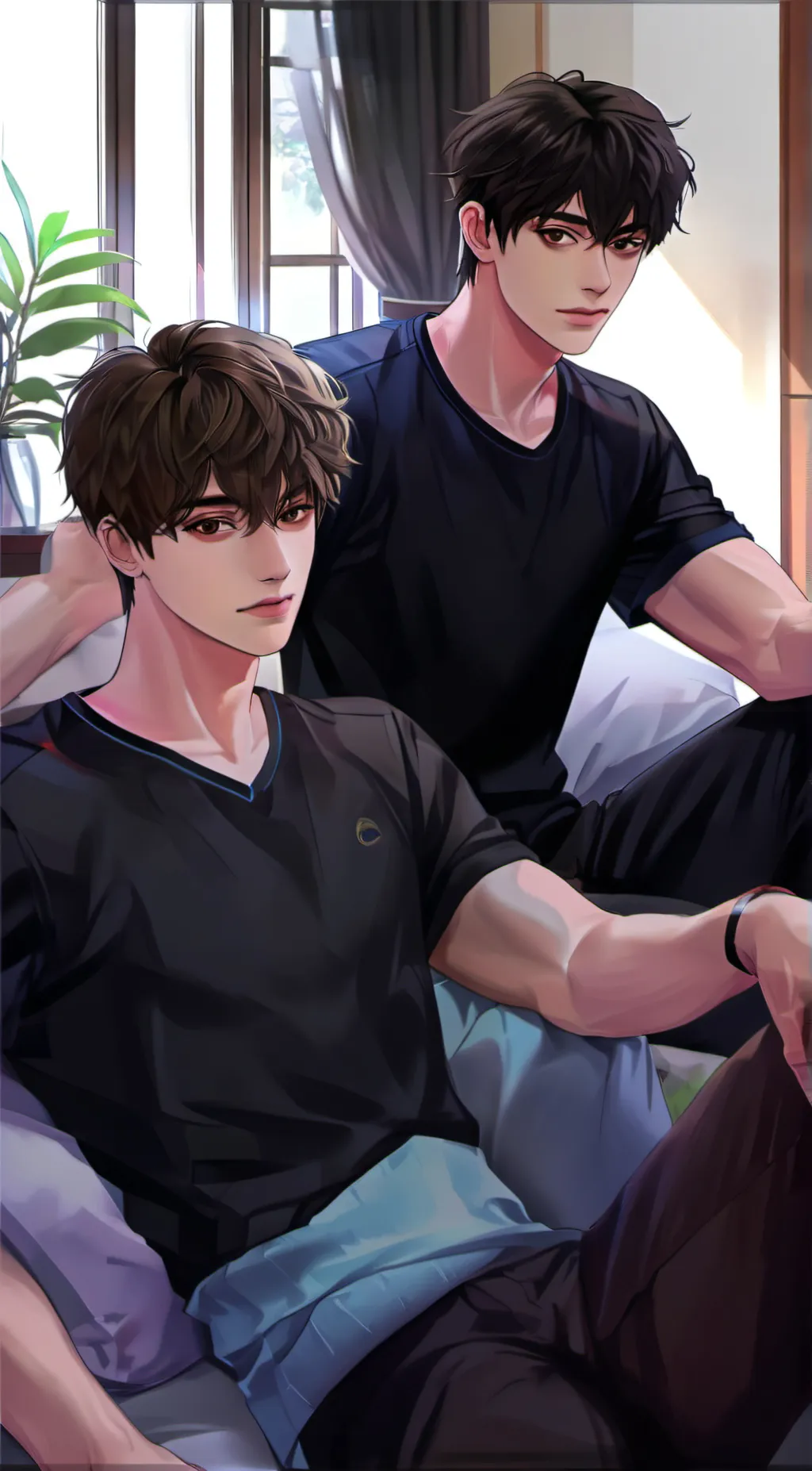 ai character: Alexander - Isaac background