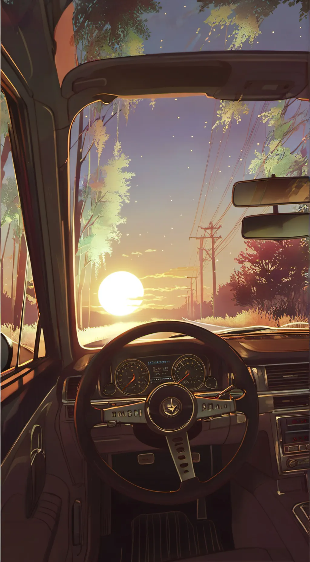 ai character: Dawn FM background