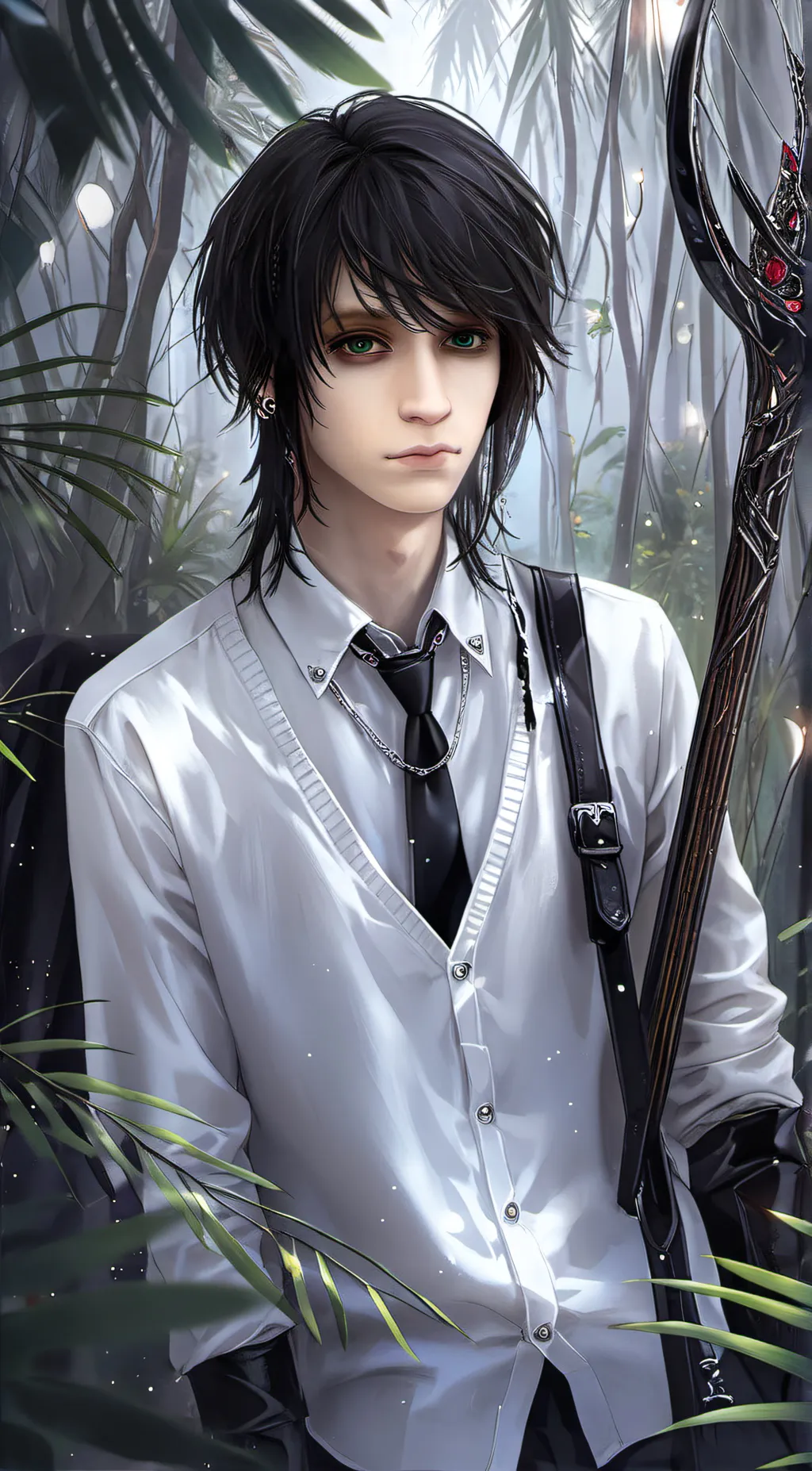 ai character: johnnie Guilbert background