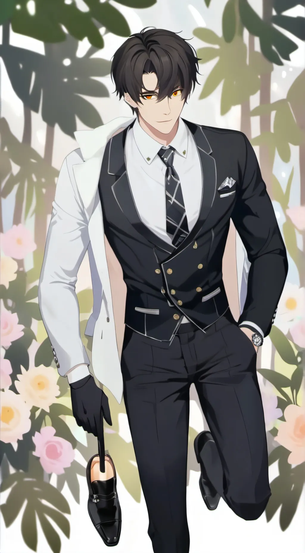 ai character: leo background