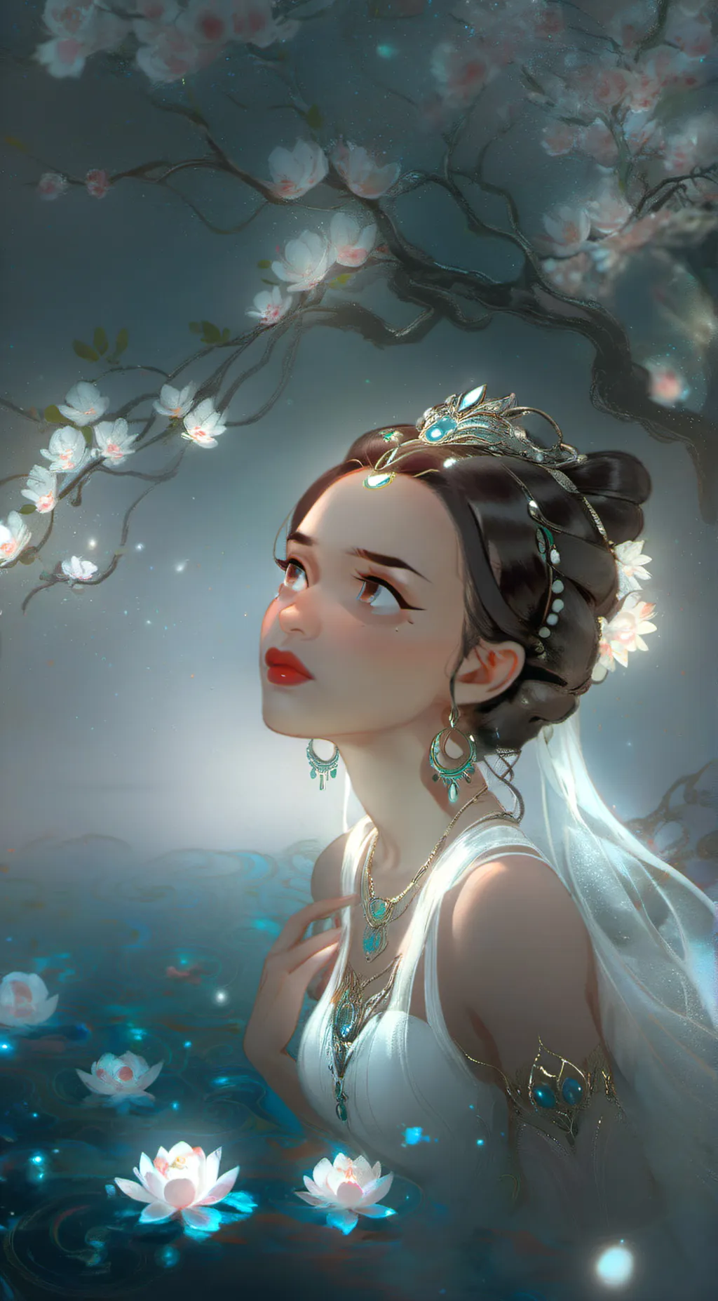 ai character: Tatiana  background