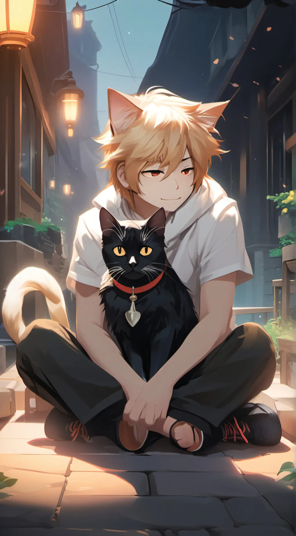ai character: Luca background