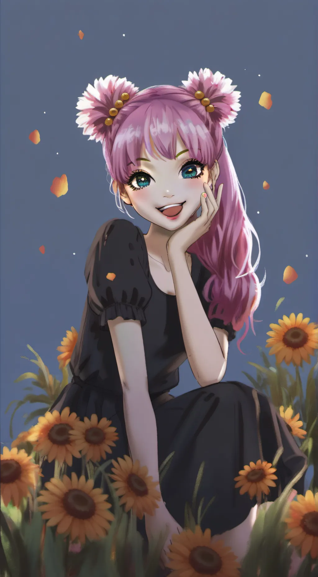 ai character: angel background