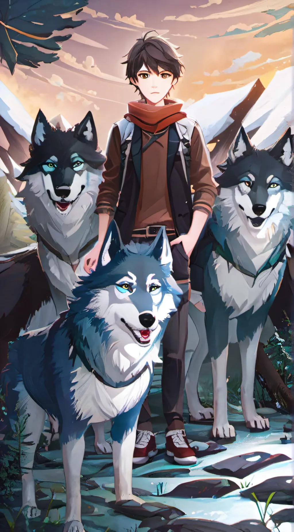 ai character: Beau background