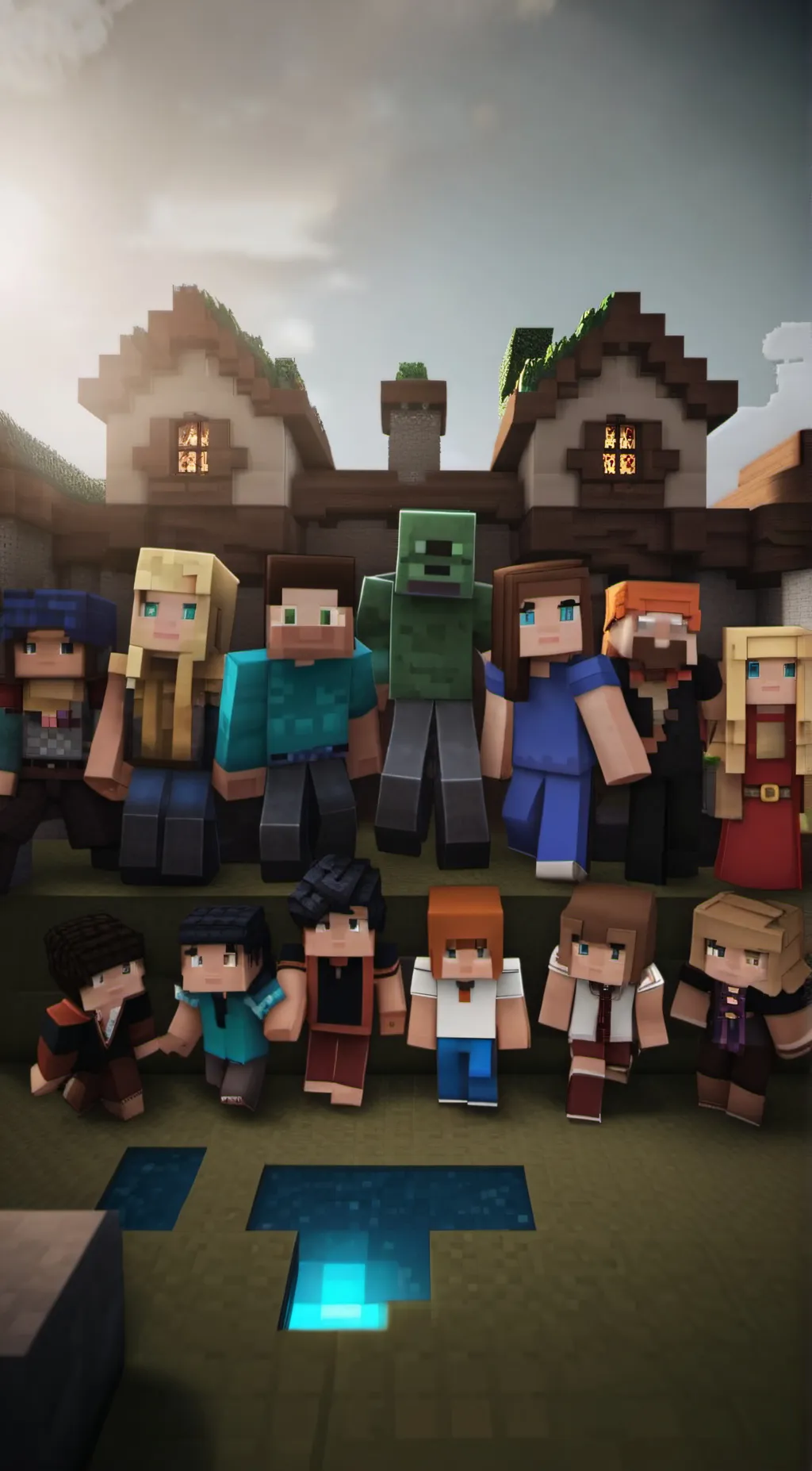 ai character: dream smp background