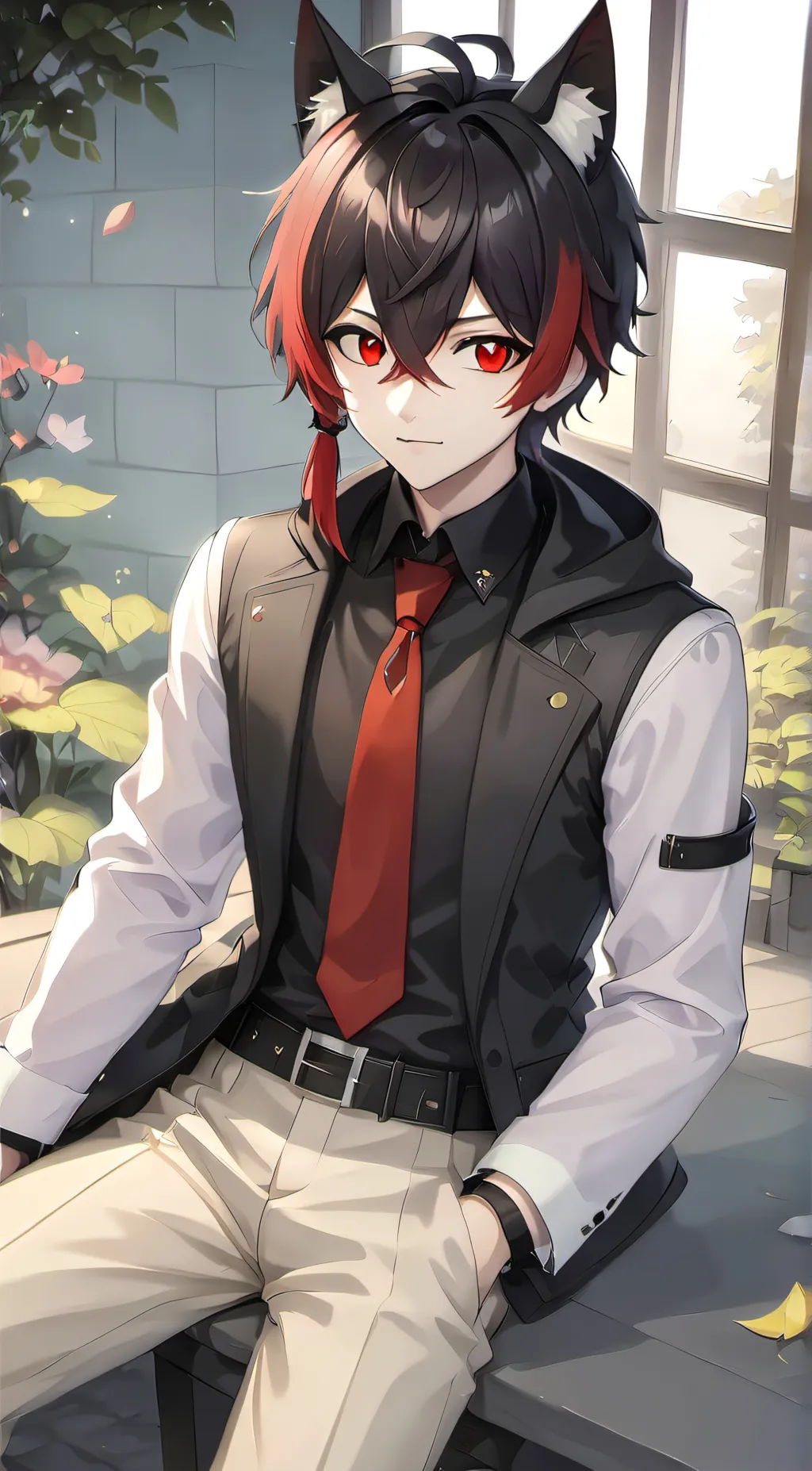 ai character: Shadow background