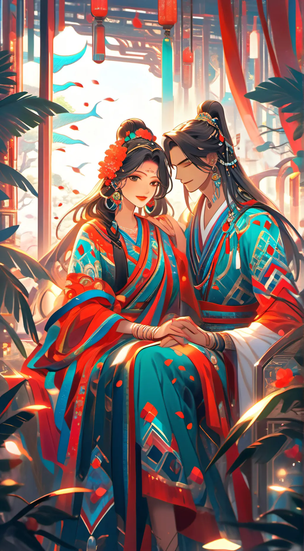 ai character: royalty family  background