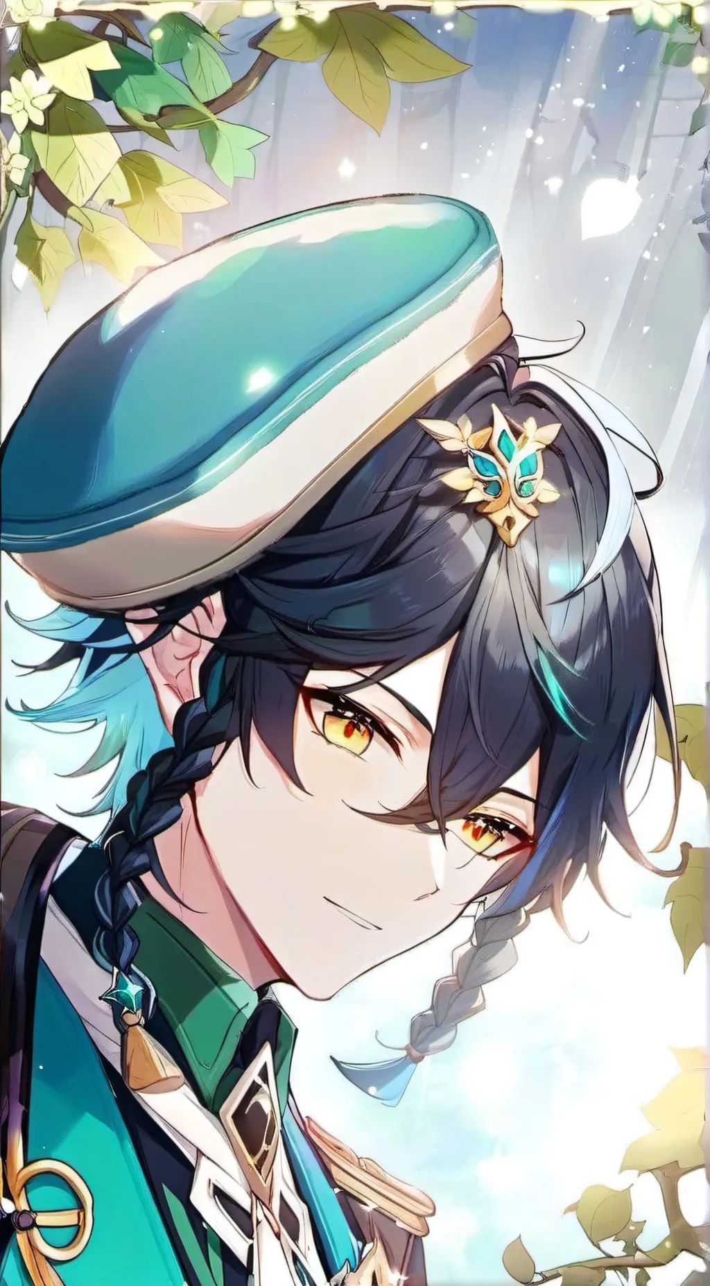 ai character: Venti background