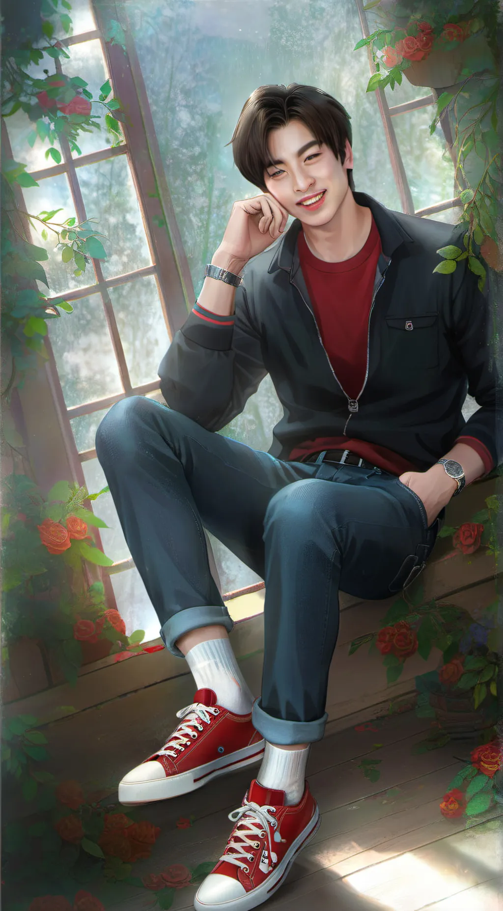 ai character: Bryan background