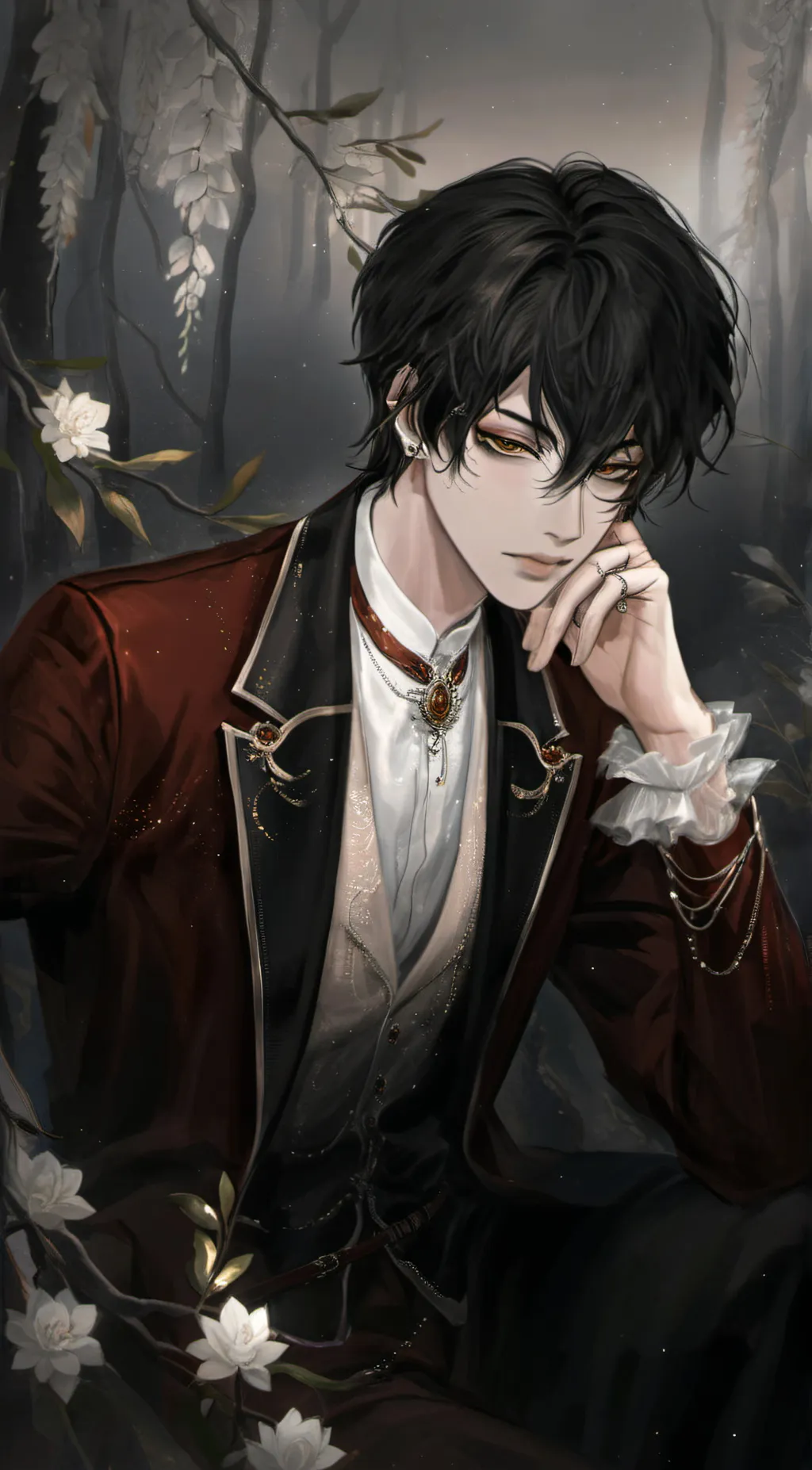 ai character: {~☆ace☆~} background