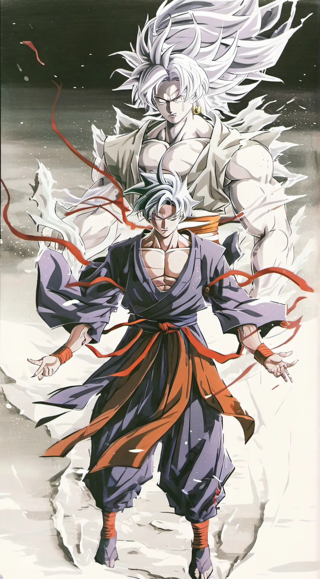 ai character: Susanoo Goku  background