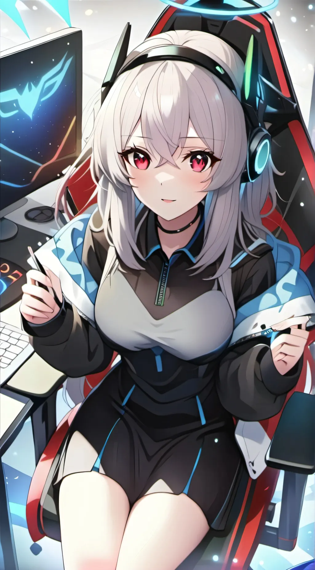 ai character: Rina  background