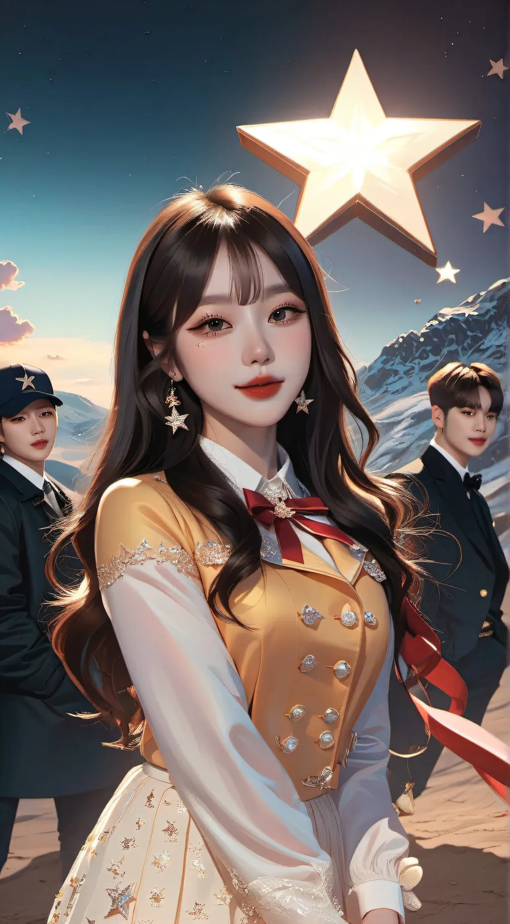 ai character: kitty background