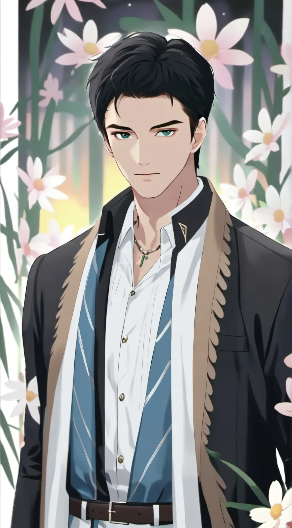 ai character: Alpha Omega  background