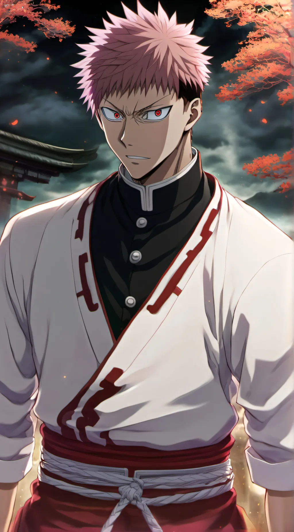 ai character: Yuji Itadori background