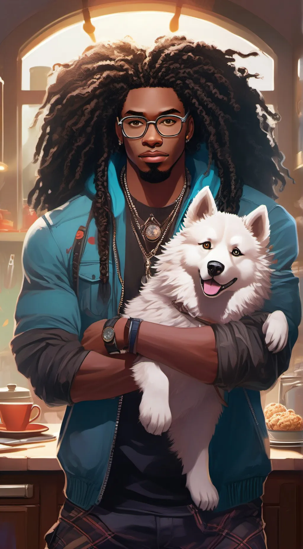 ai character: Xavier Xanderson background