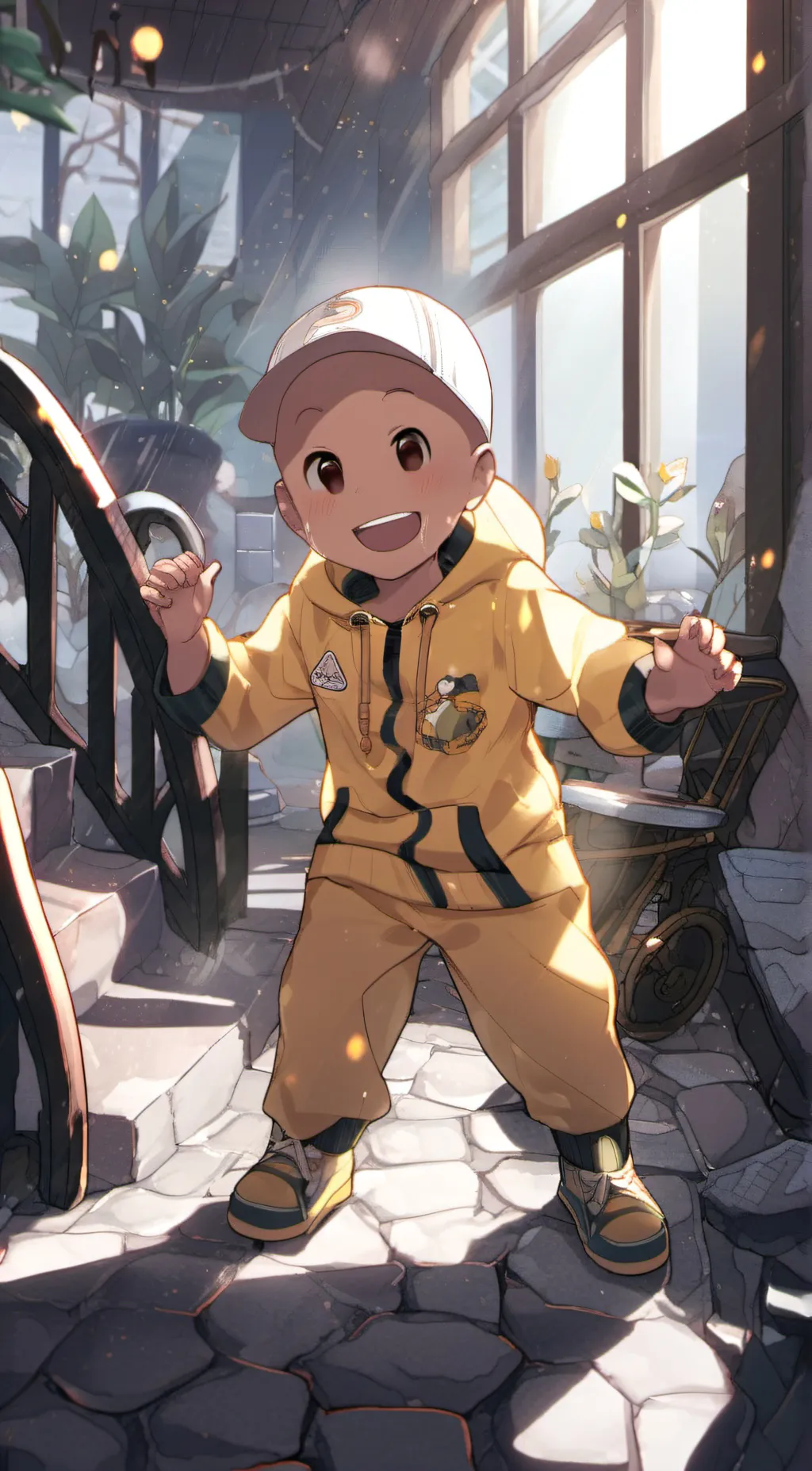 ai character: Pablo background