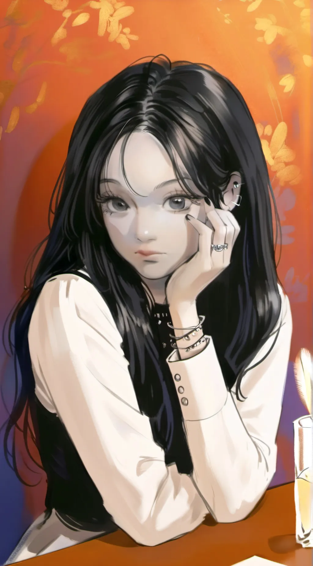 ai character: leah background