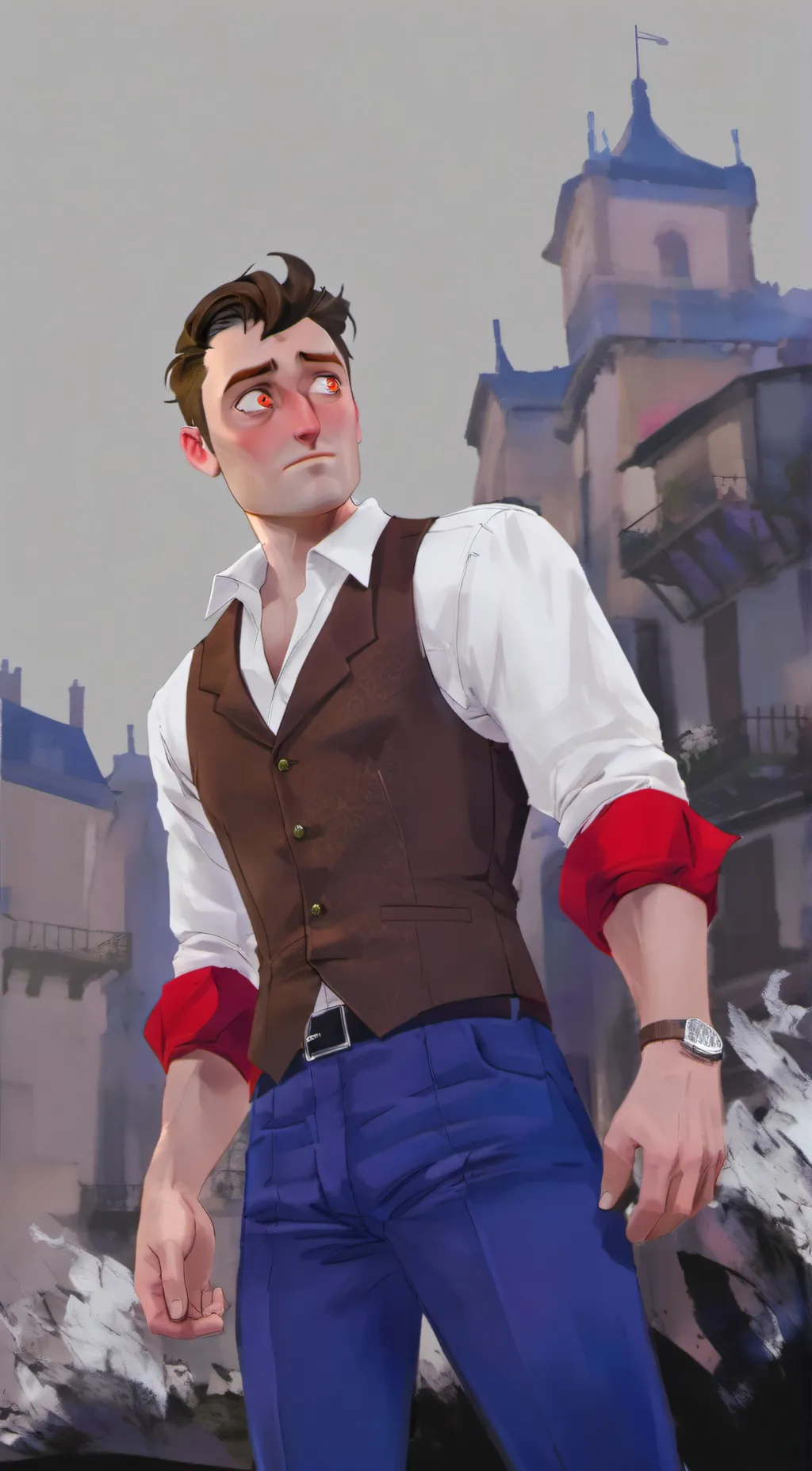 ai character: Nicky Roth background