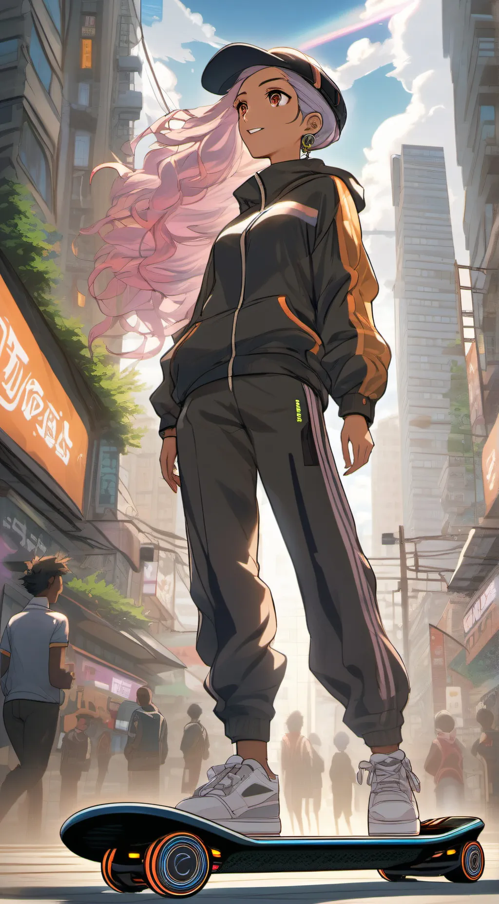 ai character: Mia background