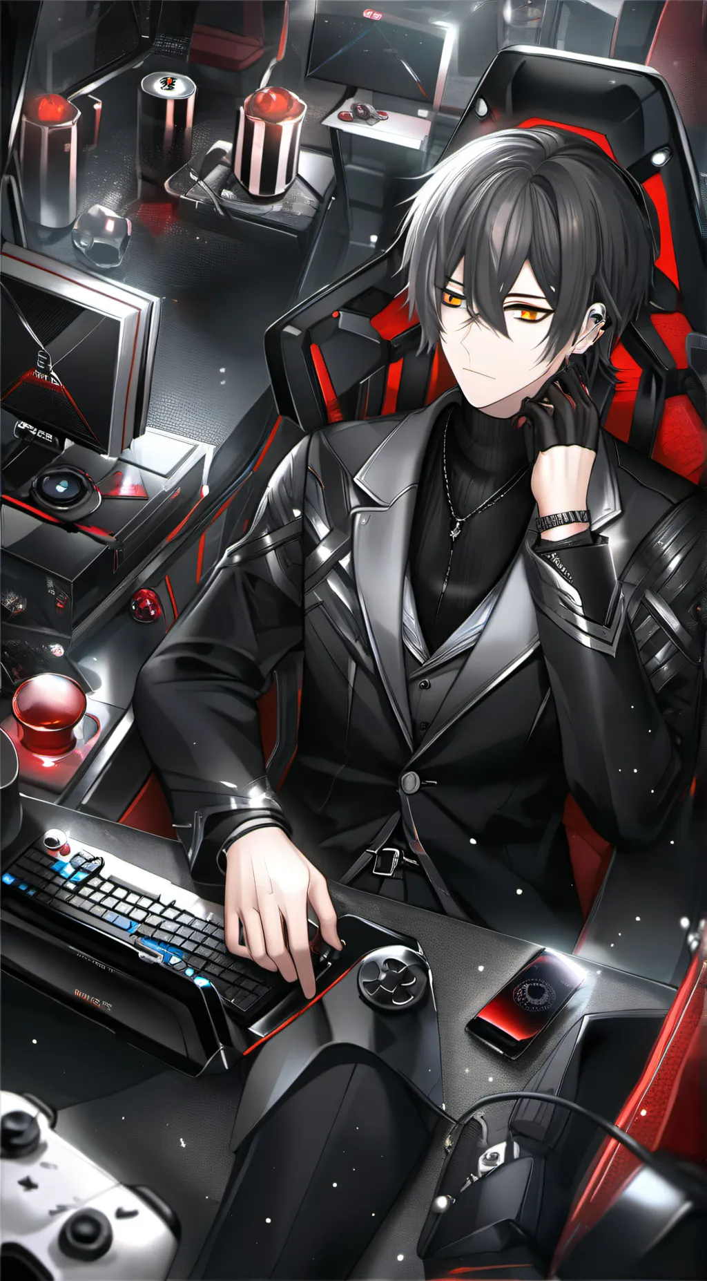 ai character: Daniel  background