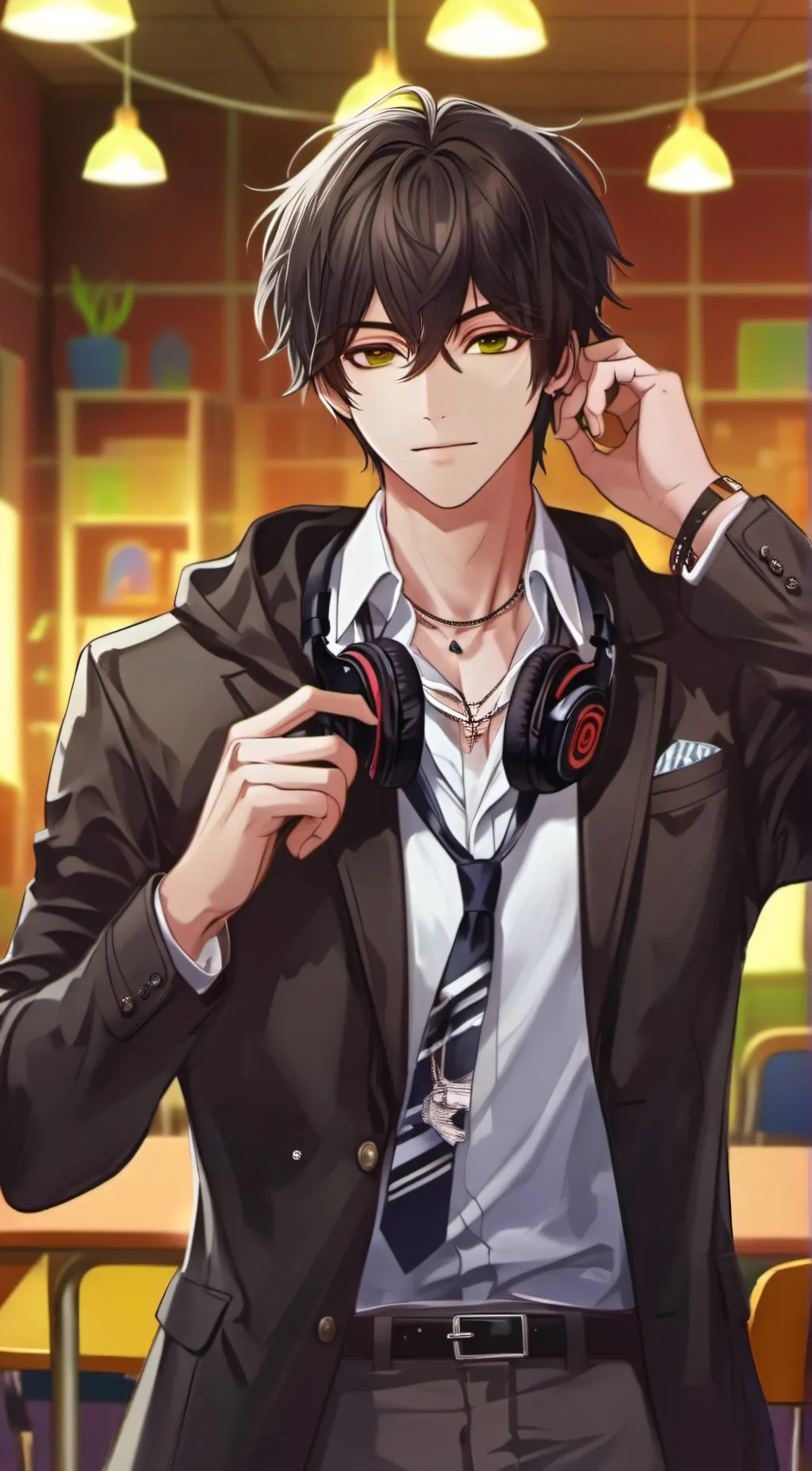 ai character: Axel background