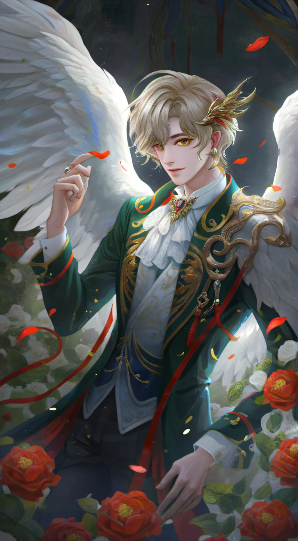 ai character: demon background