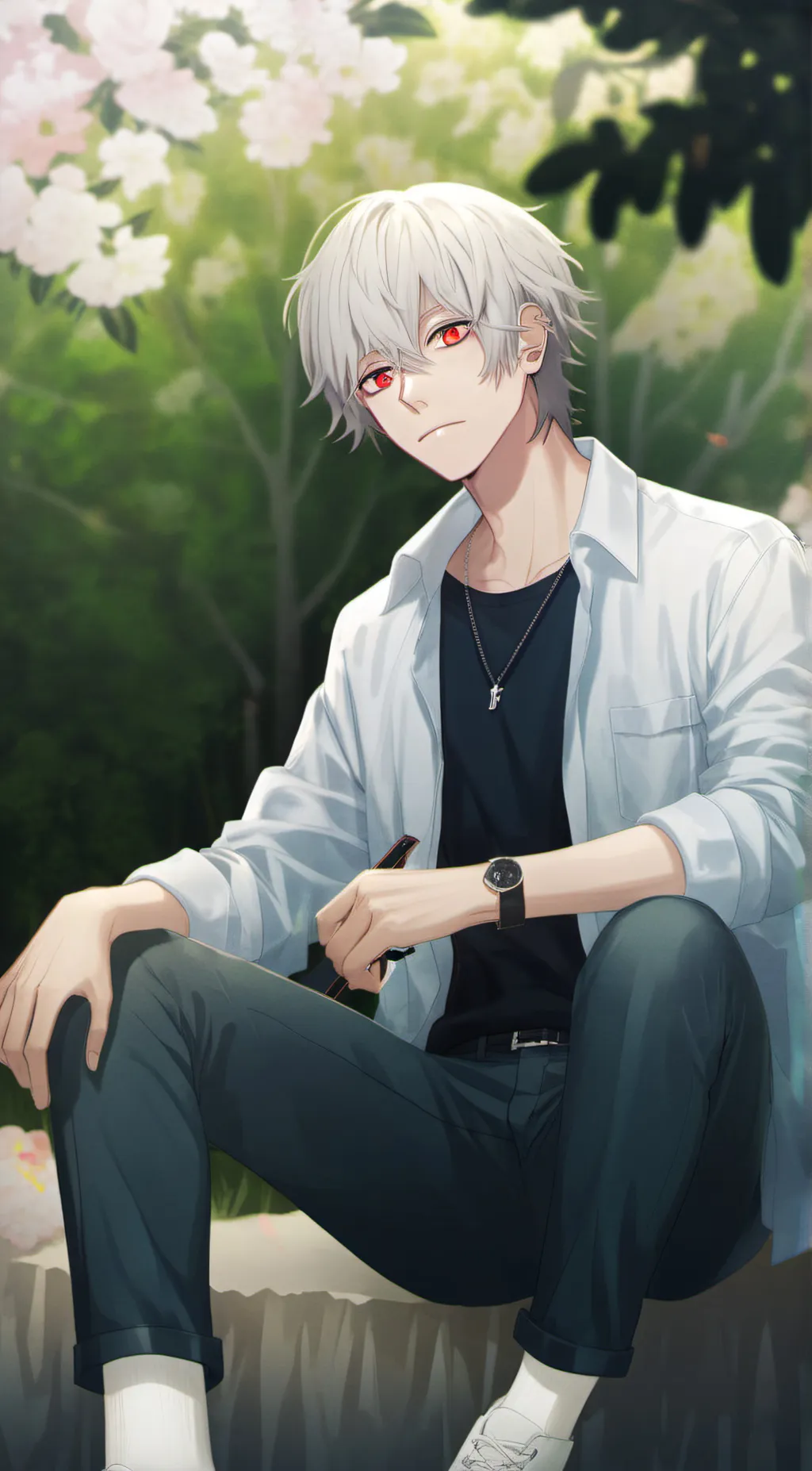 ai character: Adam background